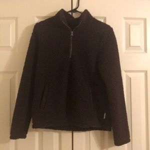 Abercrombie 1/4 Sherpa pullover